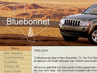 Bluebonnet Jeep